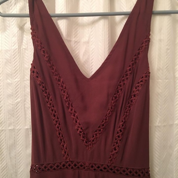 EUC-Charlotte Russe beautiful burgandy dress-Small - Picture 3 of 6